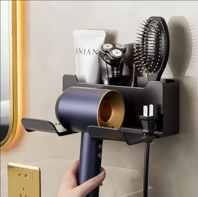 Stylish Wall-Mounted Bathroom Accessories Holder
